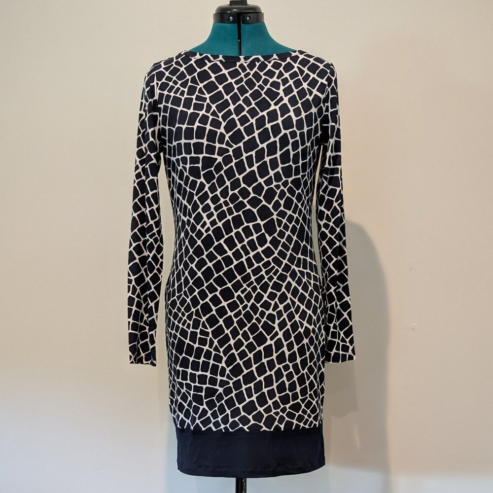 Michael Kors True Navy Shift Dress Size S